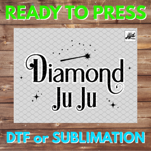 Diamond Ju Ju | Fizz Bomb Party | Graphic | Rep Apparel | Fizzcano | DTF | Sublimation