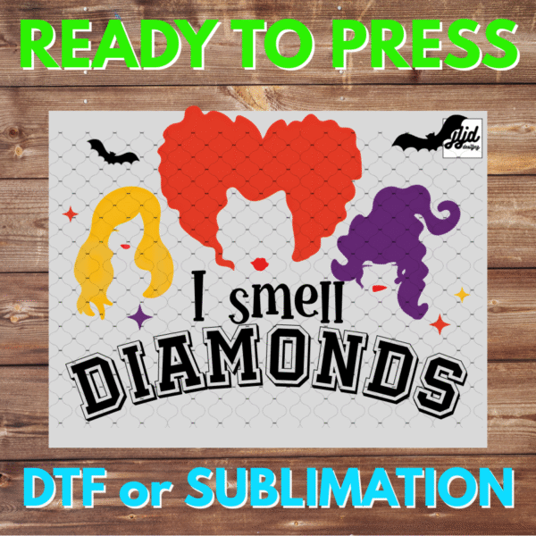 I smell Diamonds | Bomb Party | Graphic T Shirt | Rep Apparel | Hocus Pocus | Fizz Fizzcano | DTF | Sublimation