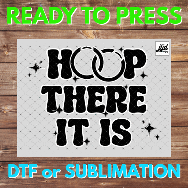 Hoop There it is | Bomb Party | Graphic T Shirt | Rep Apparel | Hocus Pocus | Fizz Fizzcano | DTF | Sublimation