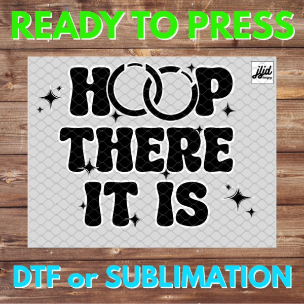 Hoop There it is | Bomb Party | Graphic T Shirt | Rep Apparel | Fizz Fizzcano | DTF | Sublimation